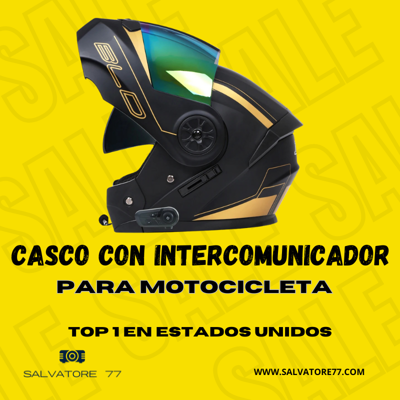 CASCO CON INTERCOMUNICADOR