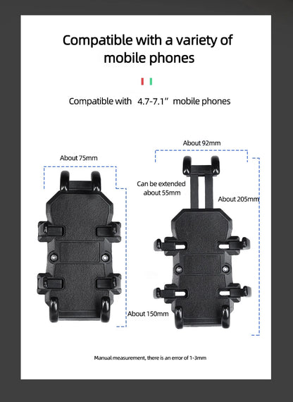 SOPORTE DE TELEFONO PARA MOTOCICLETA