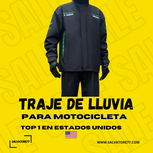 TRAJE DE LLUVIA PARA MOTOCICLETA