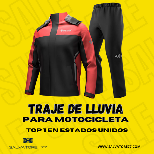 TRAJE DE LLUVIA PARA MOTOCICLETA